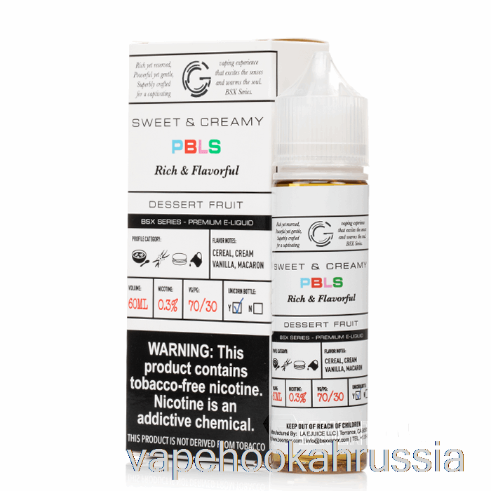 сок для вейпа Pbls - серия Bsx - 60мл 0мг